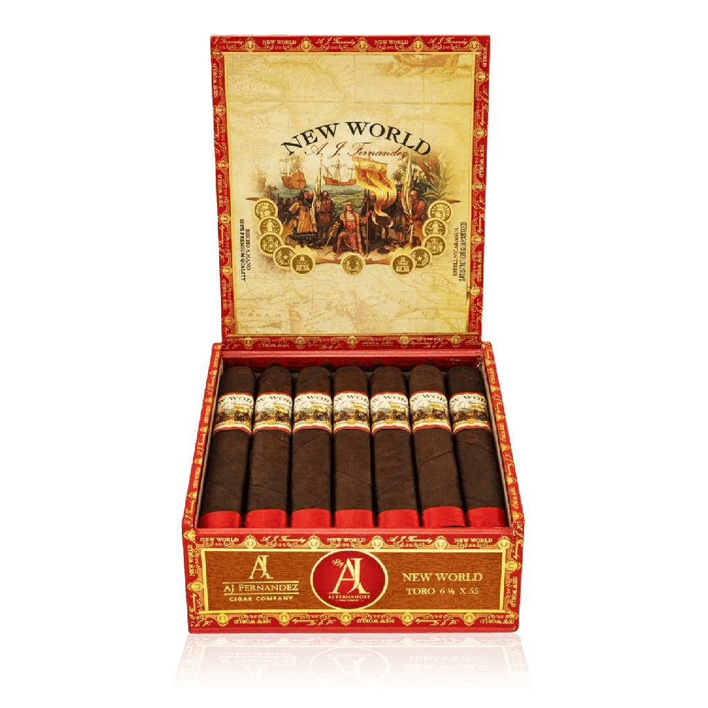 NEW WORLD OSCURO - TORO REDONDO (6.5 X 55) BOX 20