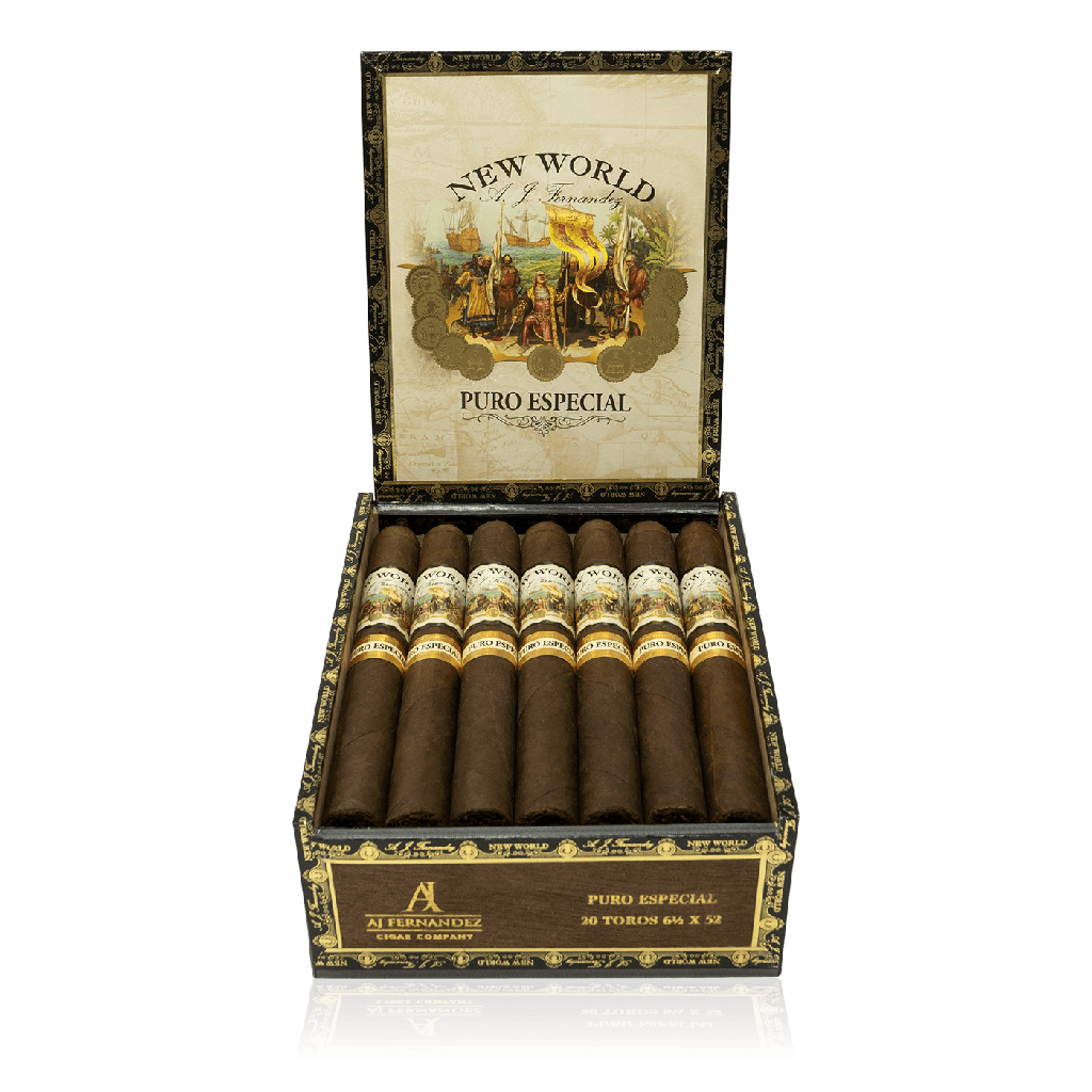 NEW WORLD PURO ESPECIAL - TORO (6.5 X 52) BOX 20
