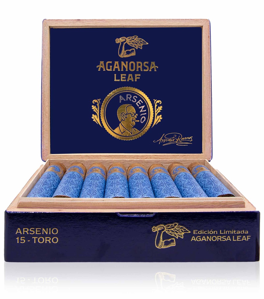 AGANORSA LEAF ARSENIO CORONA  6X44  (15)