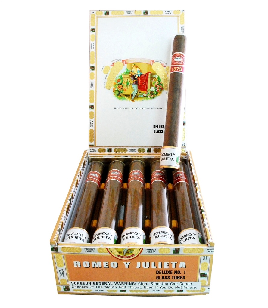 ROMEO Y JULIETA 1875 DELUXE #2 EN TUBO (50X6)