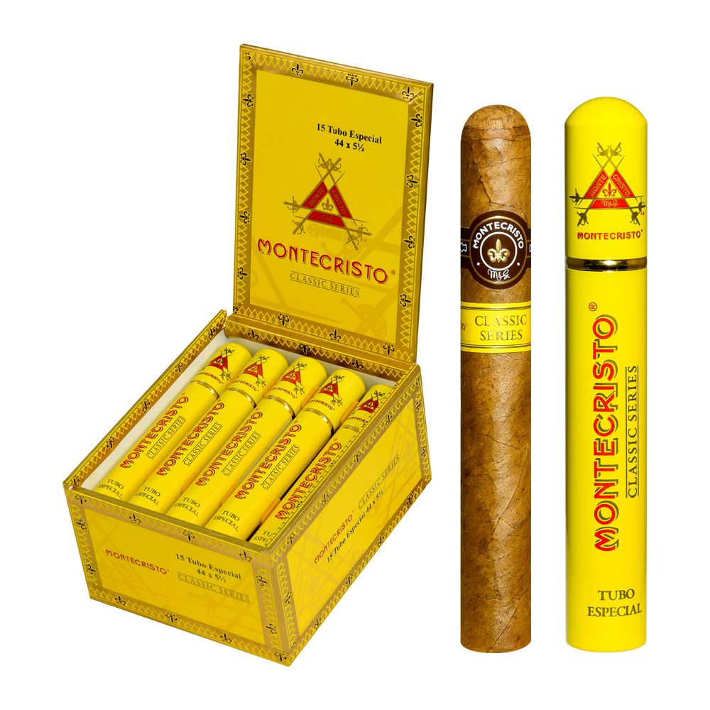 MONTECRISTO CLASSIC SERIES Yellow Tubo Especial