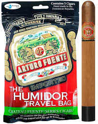 AF DOUBLE CHATEAU SG 5PK HUMIDOR BAG  (25)