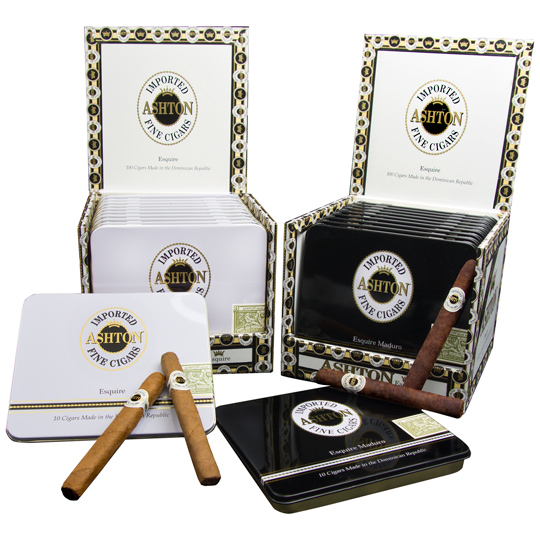 ASHTON ESQUIRE MADURO TIN  (100)