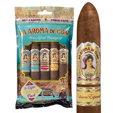 ASHTON LA AROMA DE CUBA FRESH PACK SAMPLER  (5)