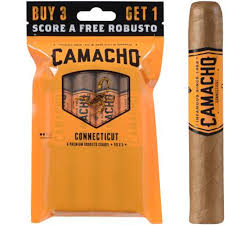 CAMACHO CONN ROBUSTO FRESH PACK 4/5 (20) sleeve