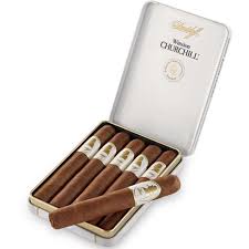 Davidoff Winston Churchill Petit Panatela tins
