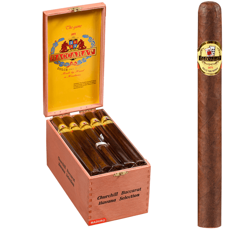 Maduro Churchill Baccarat Havana  Maduro Churchill 7" * 48