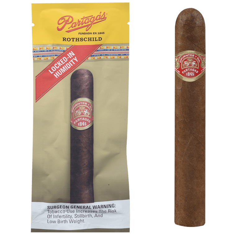 PARTAGAS ROTHSCHILD HUMIDIPAK 5 1/2 X 49 (6)