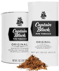 CAPTAIN BLACK PIPE TOBACCO ORIGINAL 7 OZ CAN