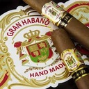 GH BLACK CHURCHILL HABANO #3 7X48 - (20) gran habano