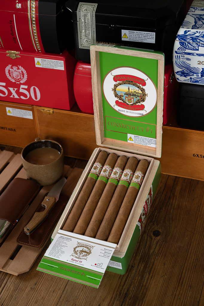 GH GRAN ROBUSTO CONNECTICUT #1 6 X 54 (20) GRAN HABANO