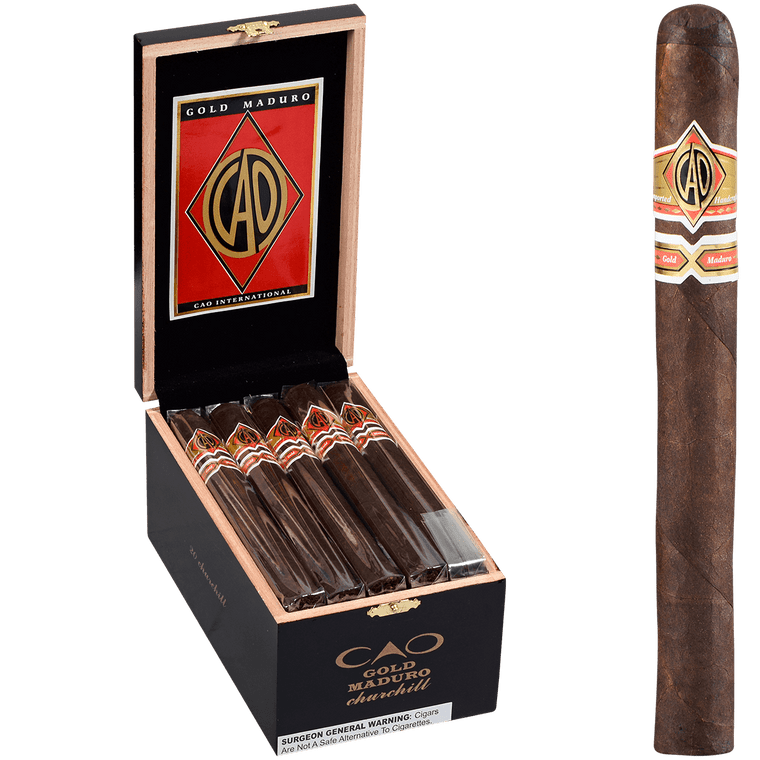 CAO GOLD MADURO CHURCHILL 7 X 48 (20)