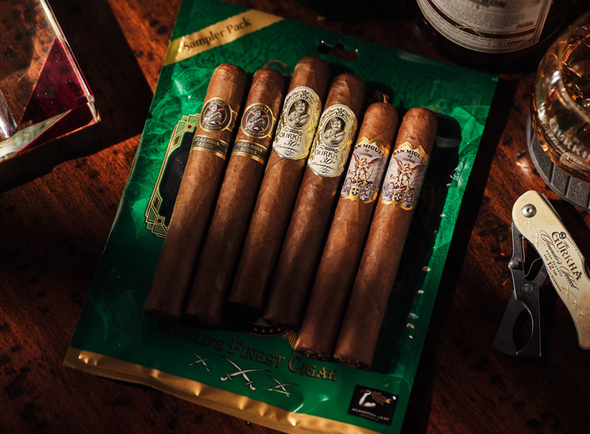 GURKHA BOUTIQUE CIGARS 6X54  8 POUCHES/6CIGARS (6)