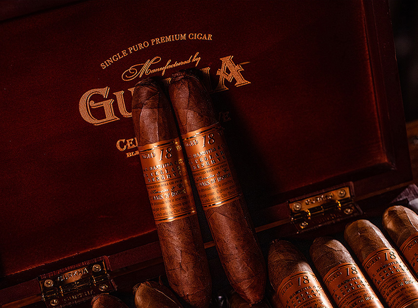 GURKHA CELLAR RESERVE EDICION 18Y SOLARA 5X58  (20)