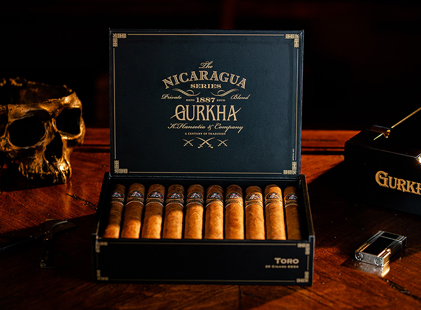 GURKHA NICARAGUA SERIES ROBUSTO 5X52  (20)