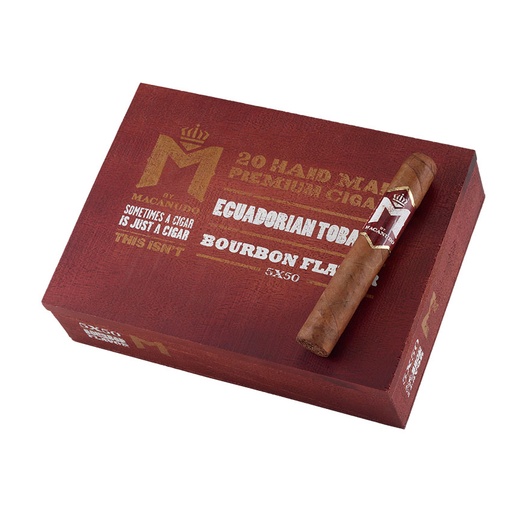 M BOURBON BY MACANUDO ROBUSTO 5 X 50 (20)