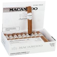 MACANUDO INSPIRADO WHITE ROBUSTO 5 X 50 (20)