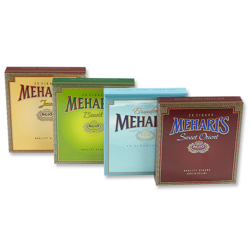 AGIO MEHARI'S BRASIL  3 7/8 X 23 20/10 TINS (200)