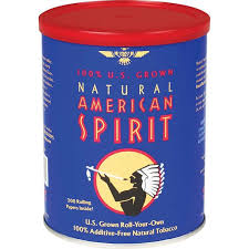 AMERICAN SPIRIT DARK BLUE US GROWN TOBACCO 150 GM CAN