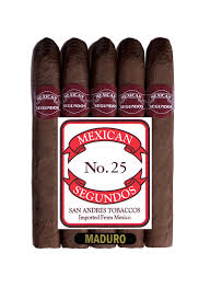 MEXICAN SEGUNDOS #25 MADURO BUNDLE 20(51/2X48)
