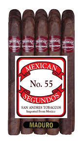 MEXICAN SEGUNDOS #55 MADURO 20(53/8X37) BUNDLE