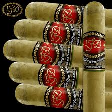 LFD DOUBLE CLARO NO.42 (25) LA FLOR DOMINICANA