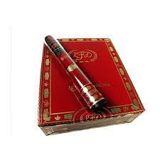 LFD DOUBLE LIGERO CRYSTAL TUBO ROBUSTO (10) LA FLOR DOMINICANA