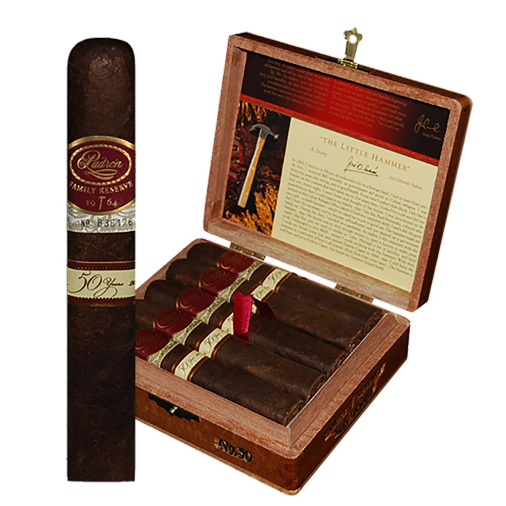 PADRON FAMILY RESERVE NO.50 NATURAL/MADURO  (10)