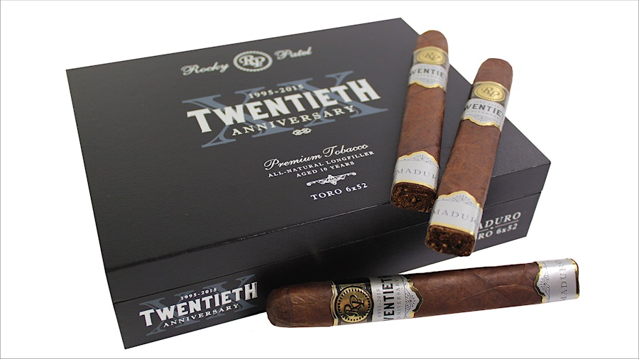 RP 20TH ANNIVERSARY MADURO TORO 6X52 (20)ROCKY PATEL