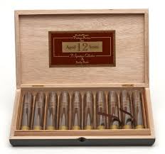 RP VINTAGE 1990 CHURCHILL GLASS TUBE 7X48 (10) ROCKY PATEL