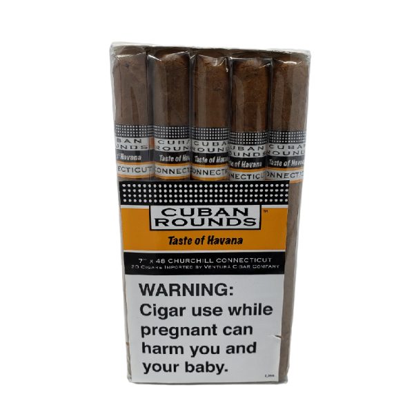CUBAN ROUNDS CHURCHILL CONNECTICUT BNDL 7X48  (20)