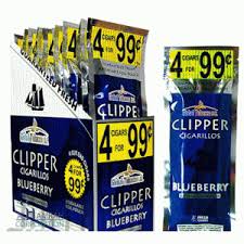 CLIPPER CIGARILLO BLUEBERRY 4/99C (15)