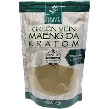 WHOLE HERBS GREEN VEIN MAENG DA KRATOM 17.5 OZ