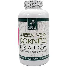 WHOLE HERBS GREEN VEIN BORNEO 300GM 500CT CAPSULES