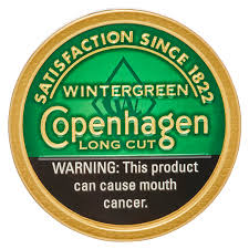 COPENHAGEN WINTERGREEN   LONG CUT 5 PACK