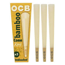 OCB Bamboo Cone King 109mm 3 Pack