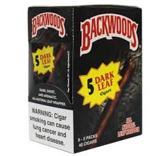 BACKWOODS CIGAR 5/8  DARK LEAF PACK