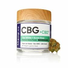 THE WHITE +SUVER HAZE   CBG + CBD