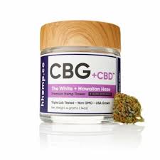 THE WHITE +HAWIAN HAZE   CBG + CBD