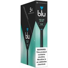 BLU DISPOSABLE POLAR MINT 2.4%  5CT