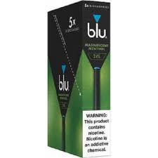 BLU DISPOSABLE MENTHOL 2.4%  5CT