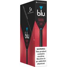 BLU DISPOSABLE CHERRY 2.4%  5CT
