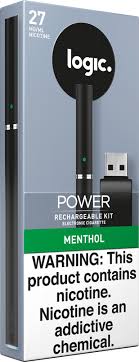 LOGIC POWER MENTHOL RECHARGEABLE KIT 27MG