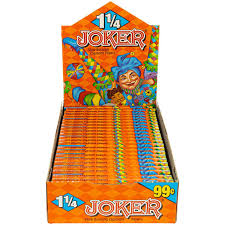 joker 1 1/4 ORANGE $.99 CENT CIGRATTE PAPER 100 CT