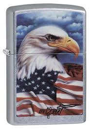 ZIPPO AMERICAN EAGLE DESIGN