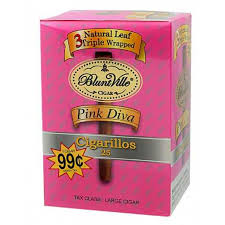BLUNTVILLE 99C PINK DIVA (25) 