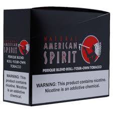 AMERICAN SPIRIT PERIQUE BLEND BLACK 6 POUCHES