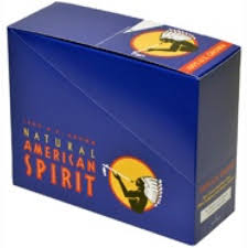 AMERICAN SPIRIT DARK BLUE  6 POUCHES