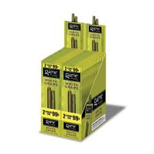 GAME 2/99  WHITE GRAPE NATURAL LEAF CIGARILLOS