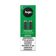 LOGIC POWER CARTRIDGE MENTHOL 10/2'  27MG